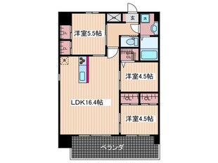 サンビレッジ鶴見の物件間取画像